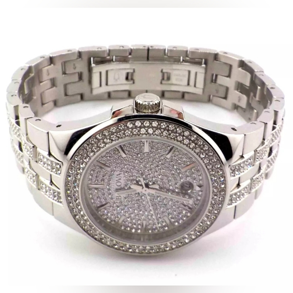 ***BRAND NEW*** Bulova Phantom Men's Crystal Pave Watch - Picture 6 of 10